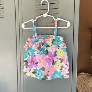 Carter's Floral Tank Top